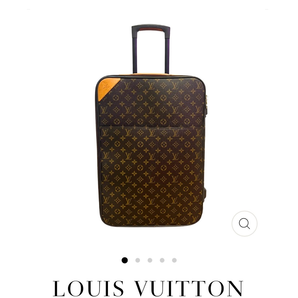 LOUIS VUITTON Pegas 55 Carry Case Monogram
